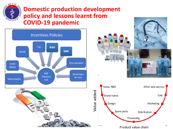 Domestic production development policy and lessons learnt from COVID-19 pandemic